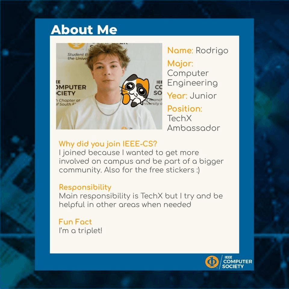 Introducing TechX Ambassador 003: Rodrigo Molero